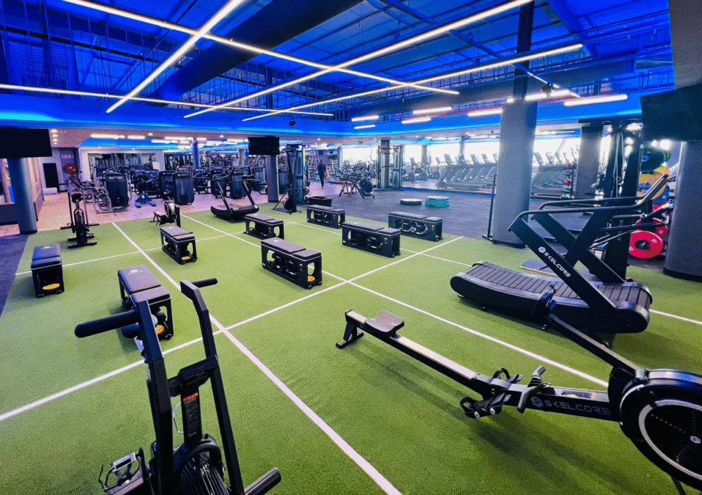 interior of planet fitness in south africa