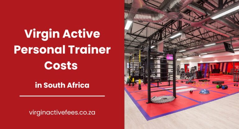 virgin active personal trainer costs in south africa