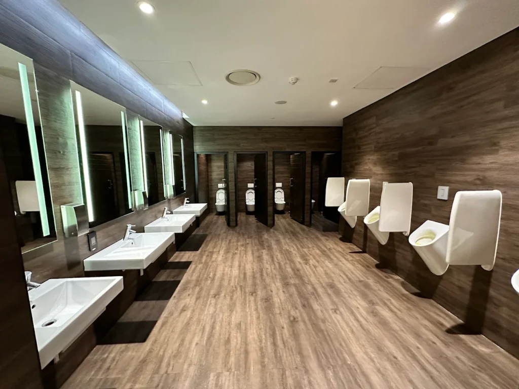 virgin active washroom and toilets