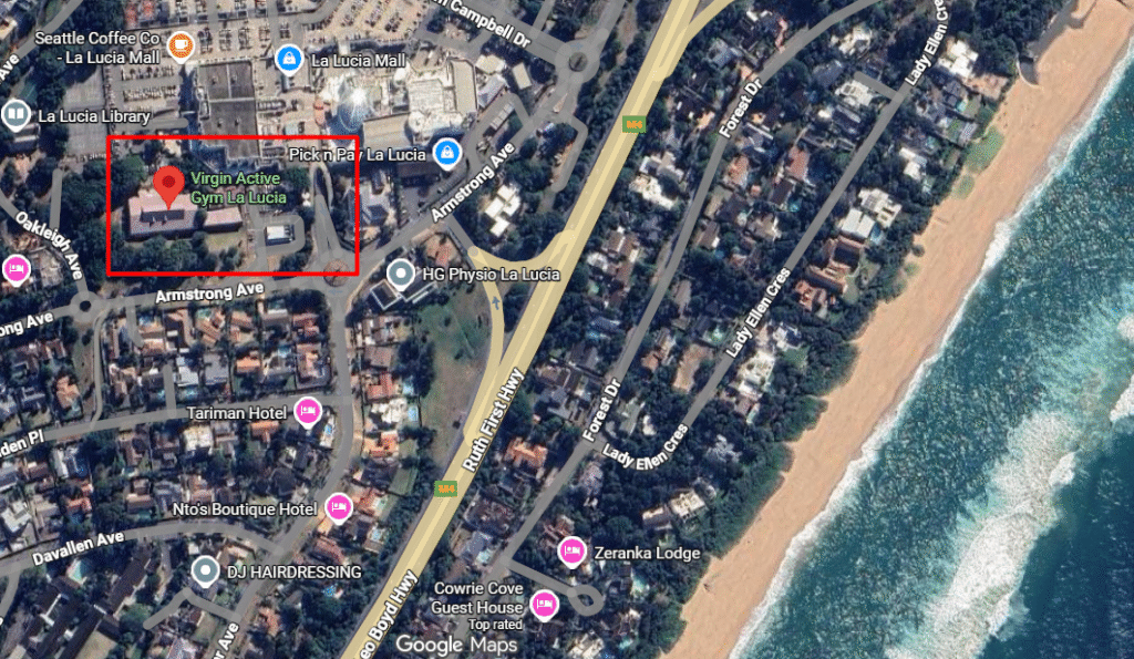 virgin active La Lucia club