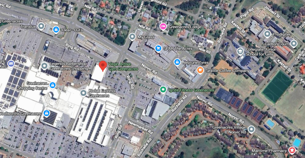 Virgin Active Greenacres on google map
