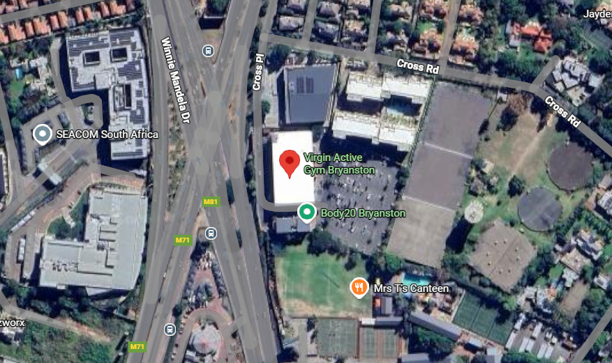 Virgin Active Bryanston location