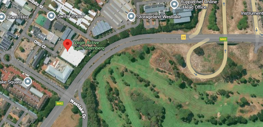 Virgin Active Steenberg on google maps