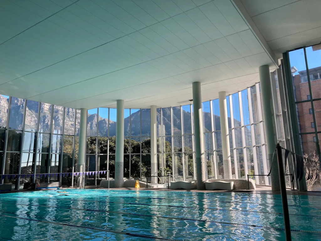 Virgin Active Claremont pool view